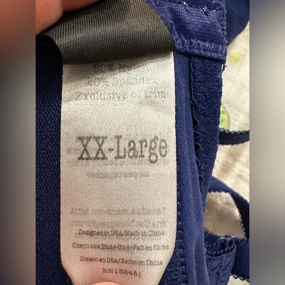 You! lingerie maternity nursing breastfeeding bra XXL blue - Picture 3 of 11